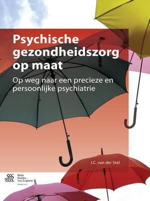 cover image of Psychische gezondheidszorg op maat